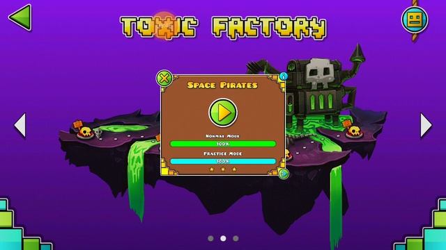 Game Geometry Dash World играем в геоми три деш вордл смотреть онлайн