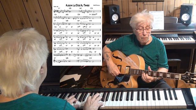 Alguin Le Dice Al Tango ( TvdH ) - Jazz guitar & piano cover ( Astor Piazzolla ) смотреть онлайн