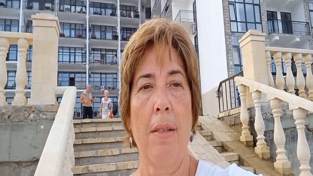 Самая Северная часть Избербаша, посёлок Приморский. Обзор пляжа и отелей рядом. смотреть онлайн