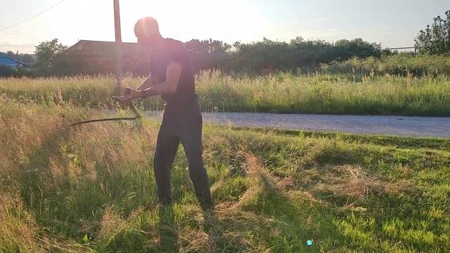 Деревенские учат городского паренька косить траву смотреть онлайн