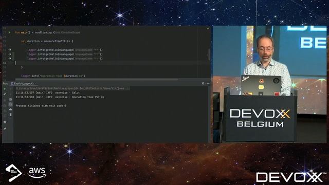 Threading lightly with Kotlin by Vasco Veloso ING - Devoxx Belgium 2022 смотреть онлайн