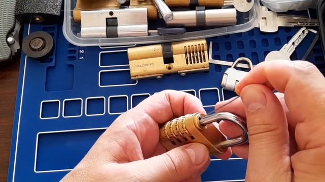 Вскрытие кодового замка Yale