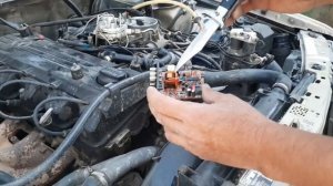 Мерседес 190 (w201) М 102 плохо заводится на холодную. Одна из причин плохого запуска.