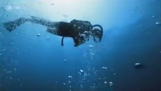 Vintage Scuba Frogwoman Running Out Of Air, Hans Hass Movie