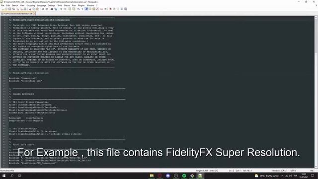 How to Install FidelityFX Super Resolution in Unreal Engine 4 смотреть онлайн