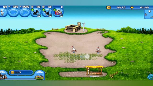 Farm Frenzy level - 1 ВЕСЕЛАЯ ФЕРМА уровень 1 Весела ферма рівень 1 смотреть онлайн