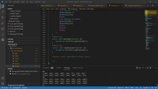 Snake.exe(java)(Testing phase) смотреть онлайн