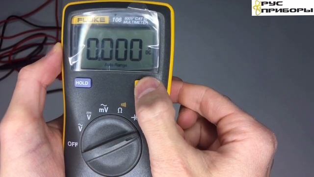 Обзор: Мультиметр FLUKE 106 смотреть онлайн