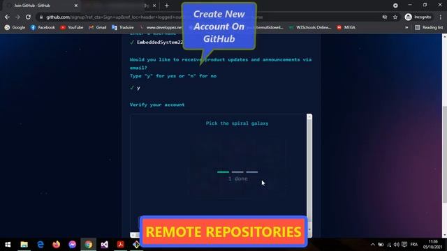 #44 : Course Git && Github | Remote Repositories | Create A New Account On Github | Part 3 смотреть онлайн