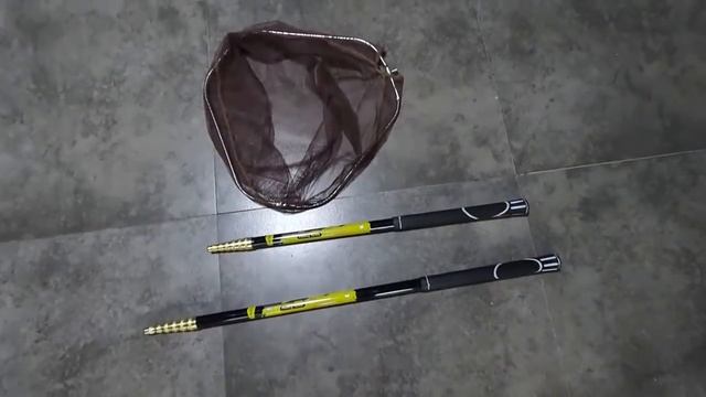 Телескопический подсачек (Подсак разборный) с Алиэкспресс смотреть онлайн