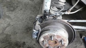 SsangYong Kyron делаем нормальный ручник