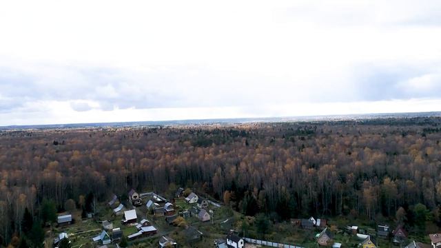 Осень глазами пилота квадрокоптера DJI Phantom 4 Pro смотреть онлайн
