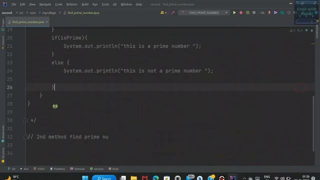 Find Prime Number in java program || How to find prime number in java program || prime number java смотреть онлайн