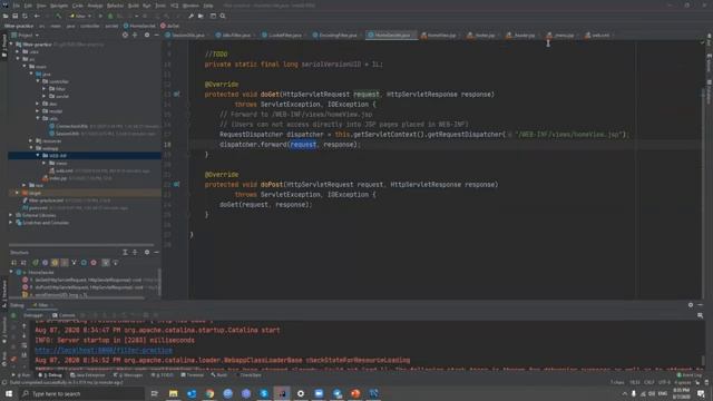 Учебное приложение JAVA логин форма. Servlets. JSP. JDBC смотреть онлайн