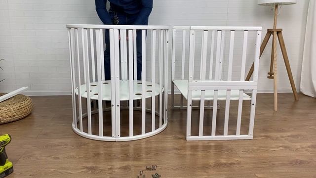 Обзор и сборка кроватки Forest Kids Lavatera 6 в 1. Стильно и функционально