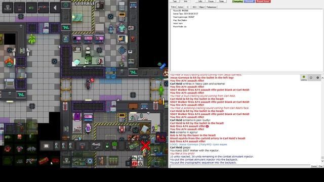 SS13 Tau Ceti [08.08] ЛУЧШИЙ НЮКЕР показывает как надо пользоваться гейтвеем и ПОЛУЧАЕТ НОЖ В СПИНУ смотреть онлайн