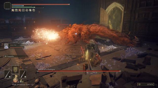 Elden Ring - Red Wolf of Radagon NG+++ Cheese смотреть онлайн