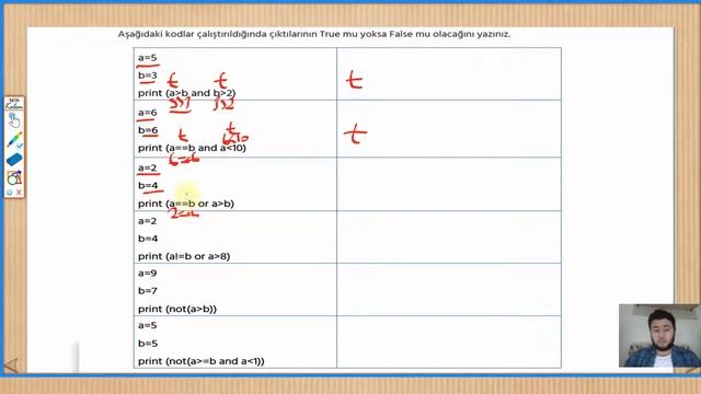 Python Ders 47 - Mantıksal Operatörleri смотреть онлайн