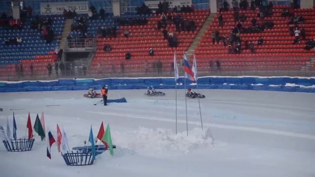 4 марта. КЧР по мотогонкам на льду. 13(34) заезд. HDV смотреть онлайн