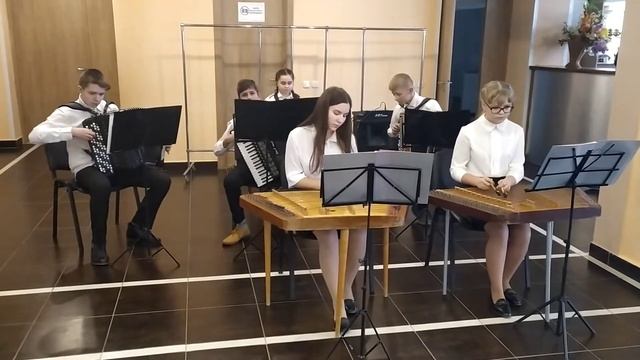 Детский инструментальный ансамбль "Дударики" У.Ржеховска "Духовой оркестр" смотреть онлайн