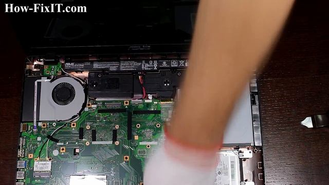 Asus X751MA hard drive replacement, замена жесткого диска ноутбука смотреть онлайн
