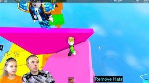 БЕЗУМНЫЙ ПАРКУР в ROBLOX Really Easy Obby! СПАСИТЕ дочь и папа попали в ЛАБИРИНТ приключения Роблок