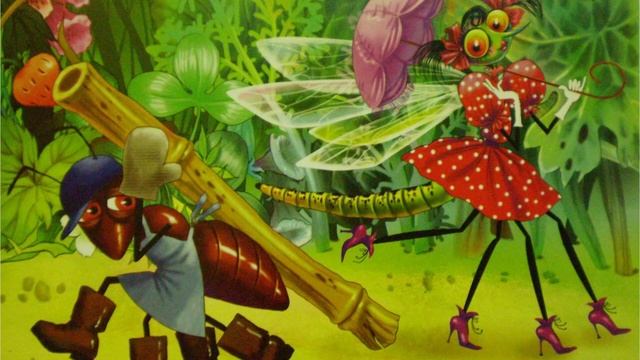 DRAGONFLY AND ANT – Ivan Krylov, Fable