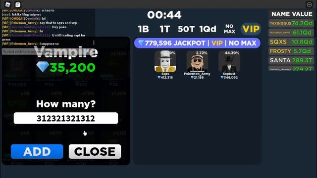 Gem Jackpot || Roblox Case Clicker смотреть онлайн