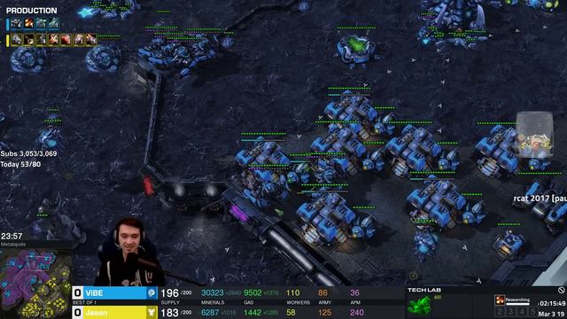 Starcraft 2 - NO RUSH 30 MINS (Drunken Grandmasters ft. Vibe, Jason & Feardragon) смотреть онлайн