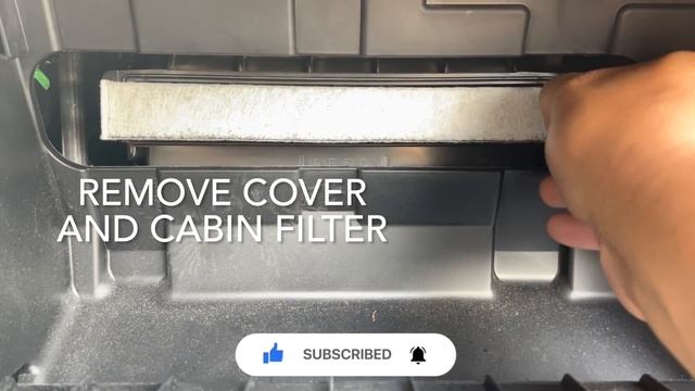How to change CABIN FILTER HONDA ACCORD HYBRID EASY смотреть онлайн