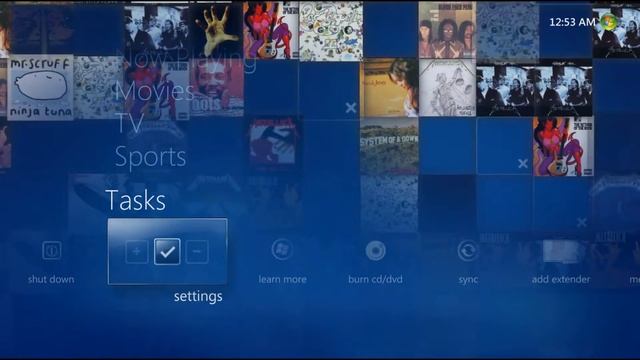 basic interface of media center 7 смотреть онлайн