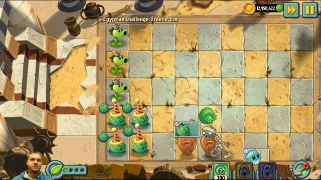 Растения против Зомби 2 НЕВОЗМОЖНЫЙ Вазабой и Зомби с ФАКЕЛОМ Plants vs Zombies Прохождение смотреть онлайн