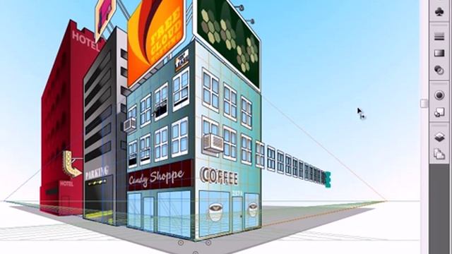 Adobe Illustrator CS5 New Features - Perspective 2 смотреть онлайн