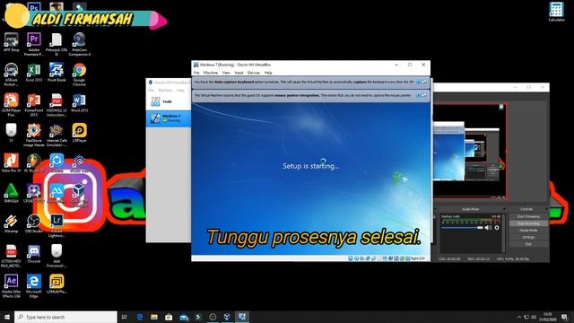 Cara install Windows 7 di Virtualbox. смотреть онлайн
