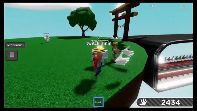 EPIC SLAP BATTLES 1v3 visual proof I’m innocent смотреть онлайн