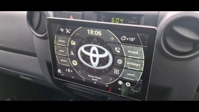 Land Cruiser 78 Series Stereo Upgrade Joying 10.1 Stereo смотреть онлайн