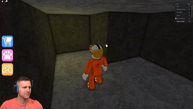 Побег из Ужасной тюрьмы в Роблокс Escape Siren Cop's Prison Roblox смотреть онлайн