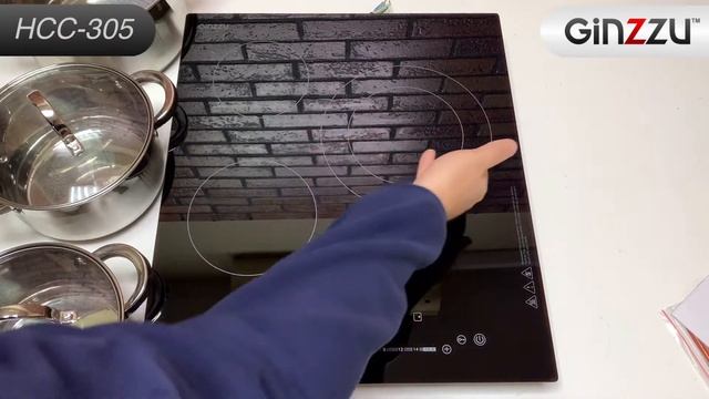 Обзор на стеклокерамическую варочную панель от GINZZU. Model: HCC-305. смотреть онлайн
