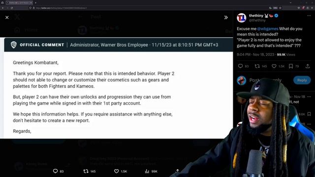 Mortal Kombat 1 - You Can FULLY Customize Player 2 .....But смотреть онлайн