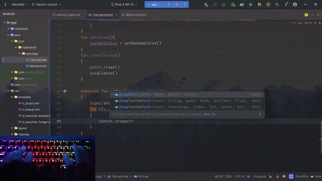 ASMR Programming - Paint App With Kotlin - NoTalking смотреть онлайн