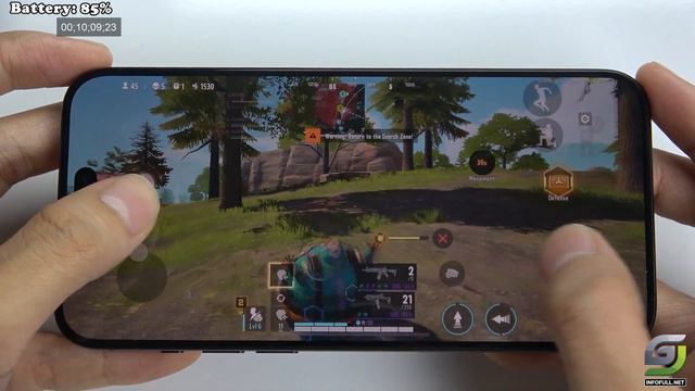 iPhone 15 Pro Max test game Farlight 84 120 FPS смотреть онлайн