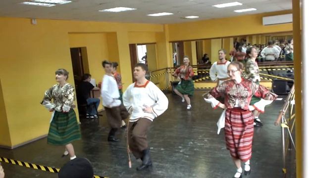 Русский народный танец. Перепляс "Я на печке молотила" смотреть онлайн