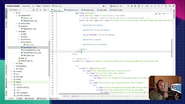 Release Manager, Working with InertiaJS - Episode 2 смотреть онлайн