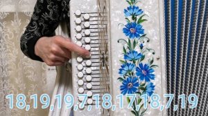 Симфония народная-разбор на гармони