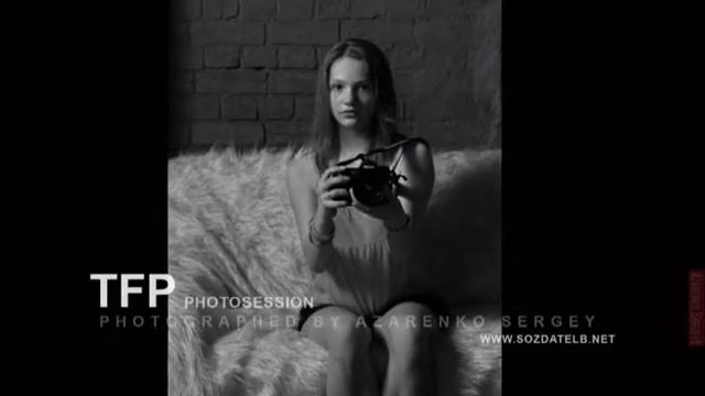 TFP фотосессия в студии. Фотограф Азаренко Сергей смотреть онлайн