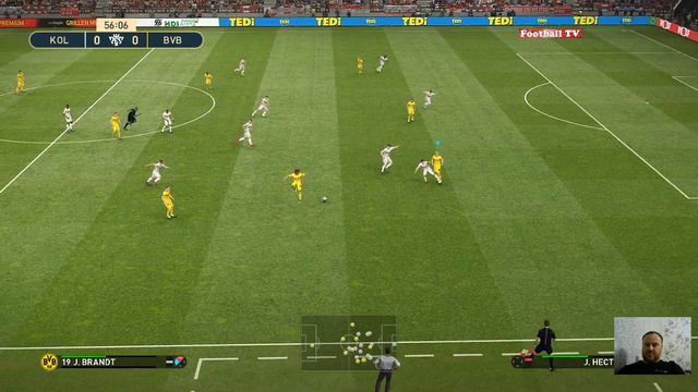 PES 2019 | Hannover (Koln) vs Borussia Dortmund | Gameplay PC смотреть онлайн