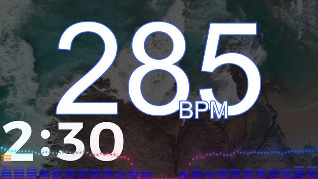 285BPM　8beats①　5minutes Drums Metronome смотреть онлайн