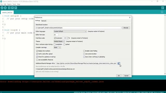 New Heltec ESP32 + LoRa Board Manager URL for Arduino IDE смотреть онлайн