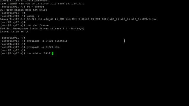Instalar Oracle Database 12c - 01 - Creación de usuario de S.O. смотреть онлайн