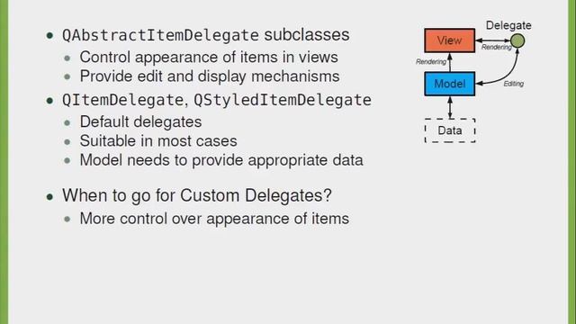 Qt Training: Model/View II (part 1/5): Editing item data, by e-GITS смотреть онлайн